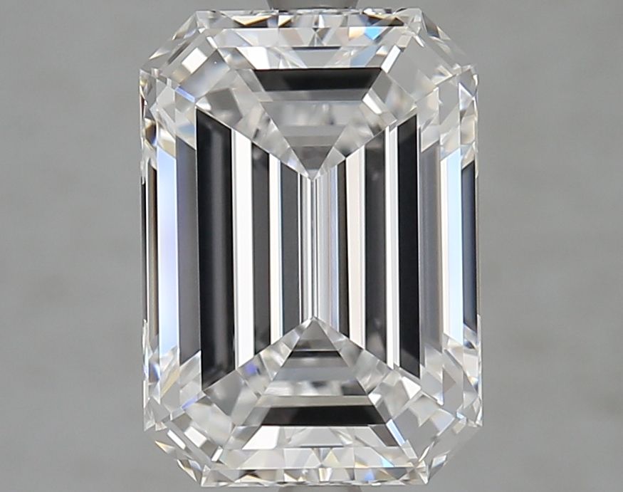 Diamant Émeraude 4.03 ct - Couleur D - Pureté VVS1
