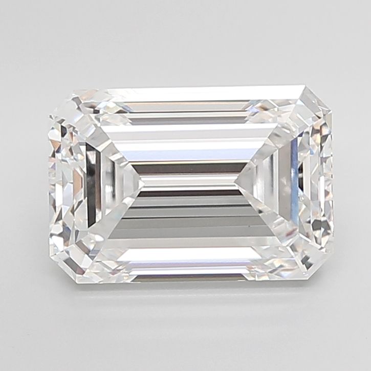 7.09 ct. emerald Lab Grown Diamond front image