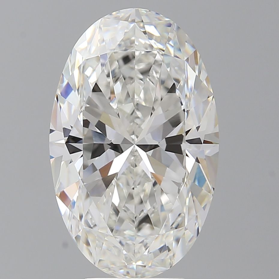 6.58 ct. oval Lab Grown Diamond front image