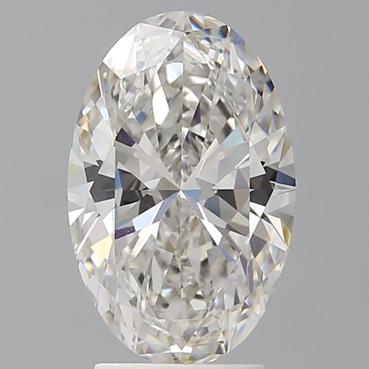 3.07 ct. oval Lab Grown Diamond front image