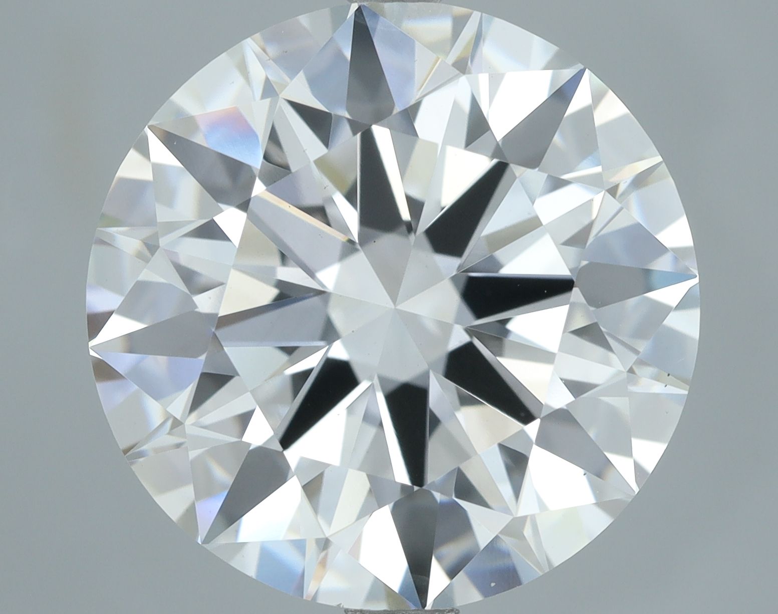 7.10 ct. round Lab Grown Diamond front image