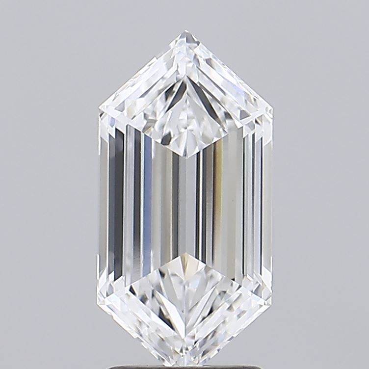 2.56 ct lab-grown Hexagonal Diamond
