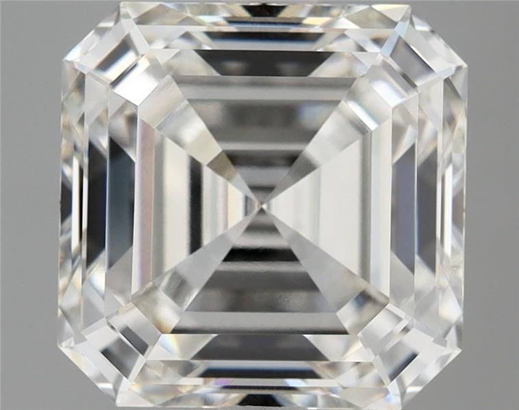 4.09 ct lab-grown Asscher Diamond