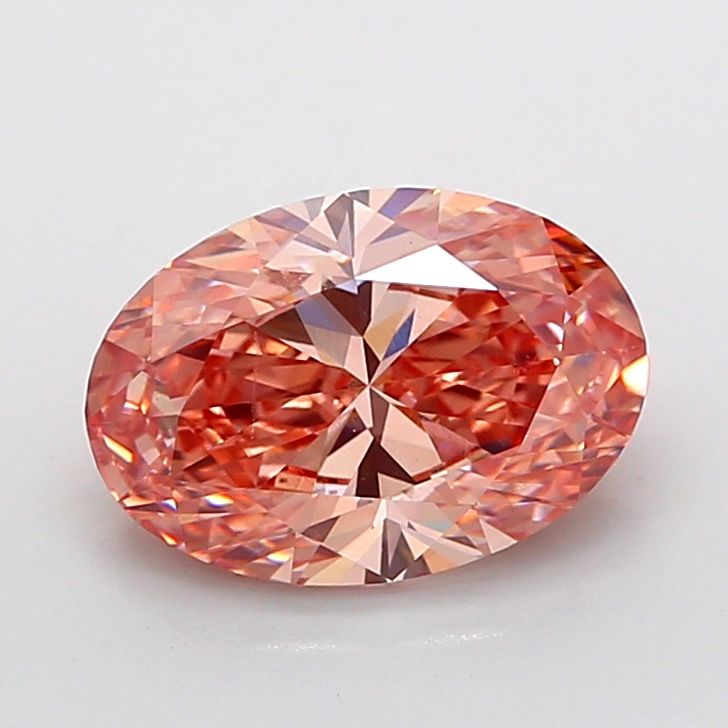 3.02 ct. oval Lab Grown Diamond front image