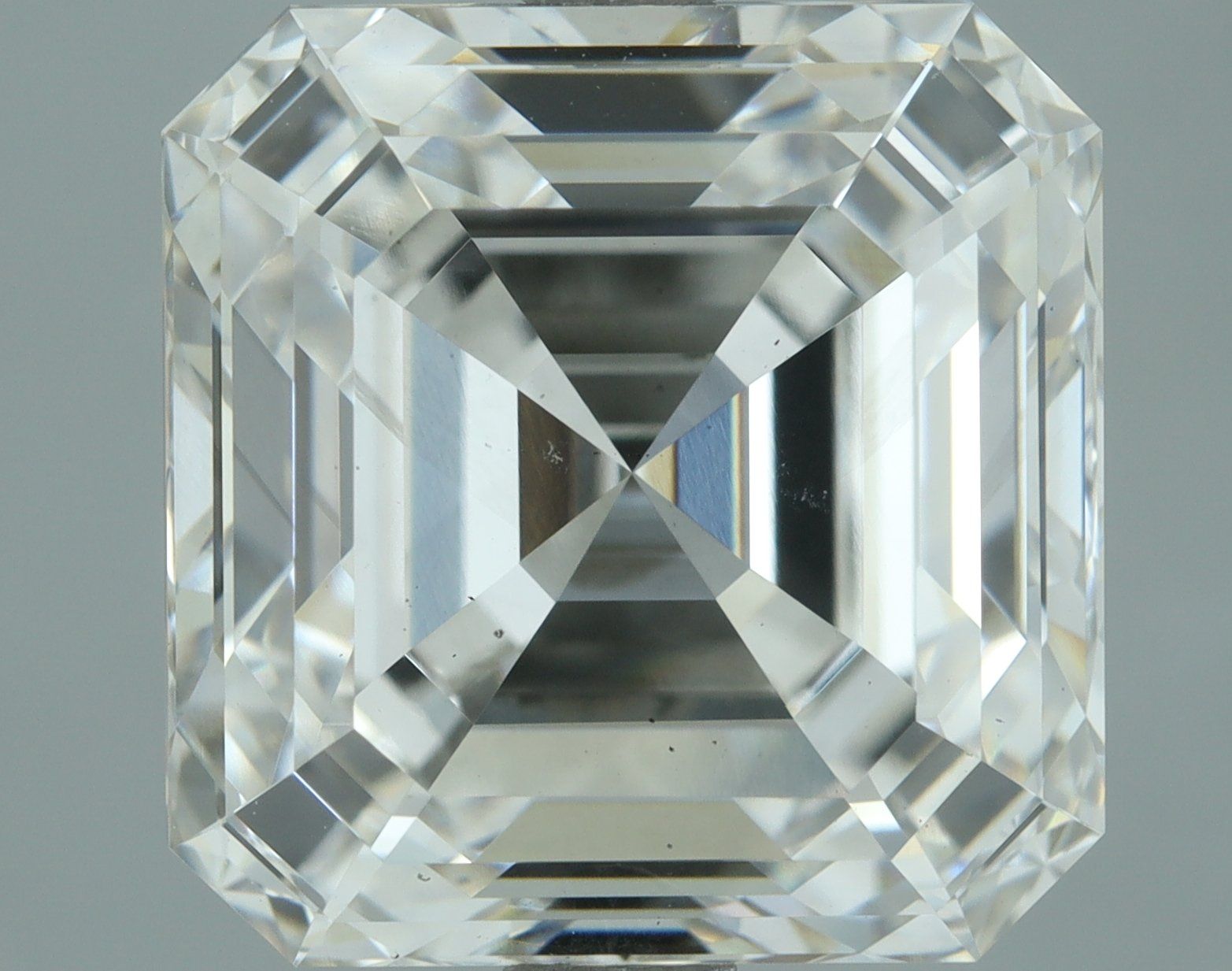 6.04 ct. asscher Lab Grown Diamond front image
