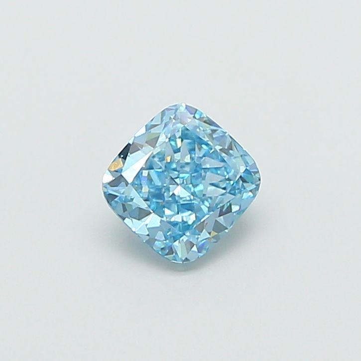1.22 CT Fancy Vivid Blue CUSHION MODIFIED