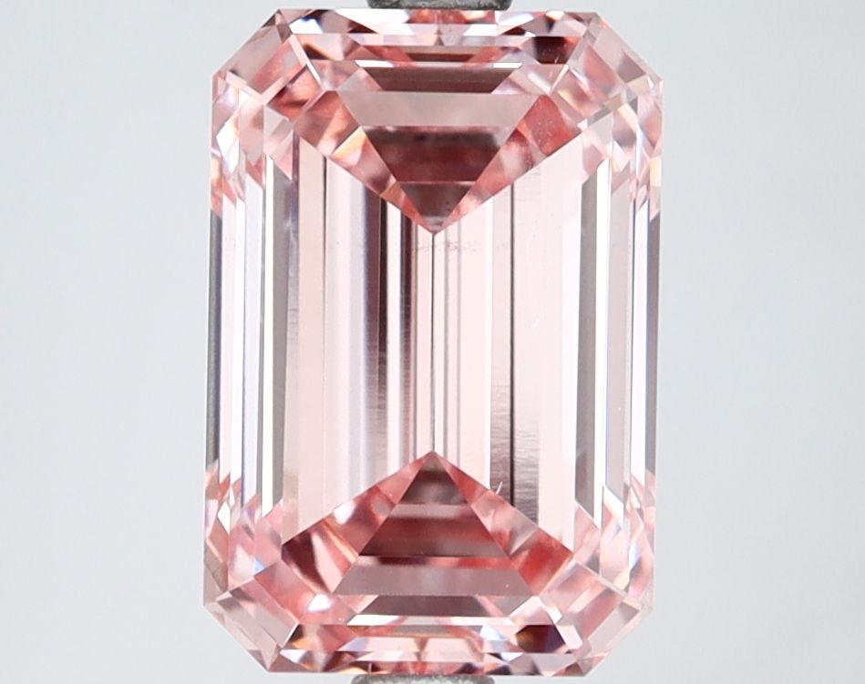 2.95 ct. emerald Lab Grown Diamond front image