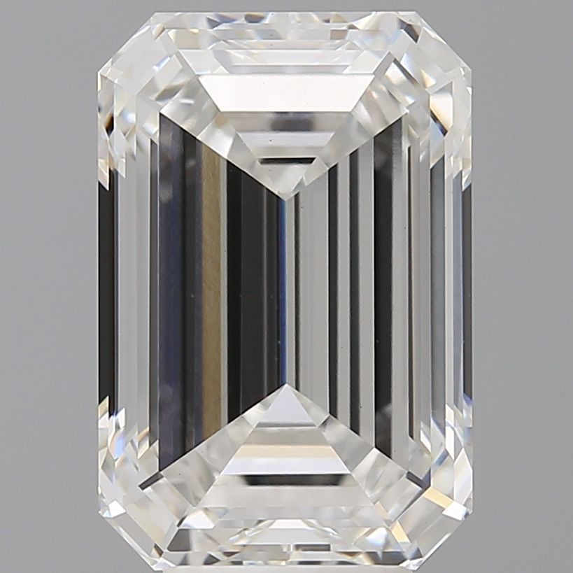 7.10 ct. emerald Lab Grown Diamond front image