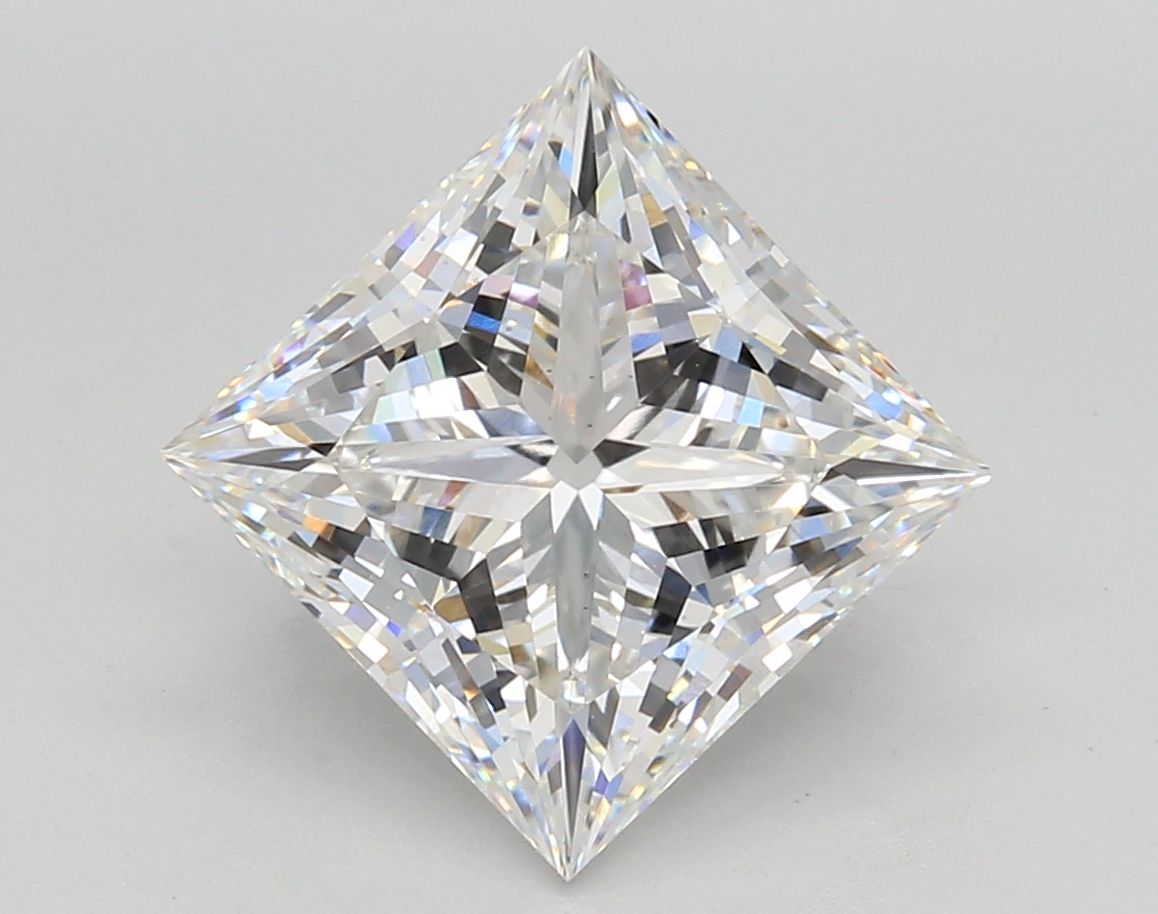 4.60 ct. princess Lab Grown Diamond front image