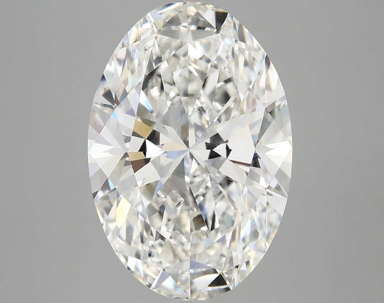 5.03 ct. oval Lab Grown Diamond front image