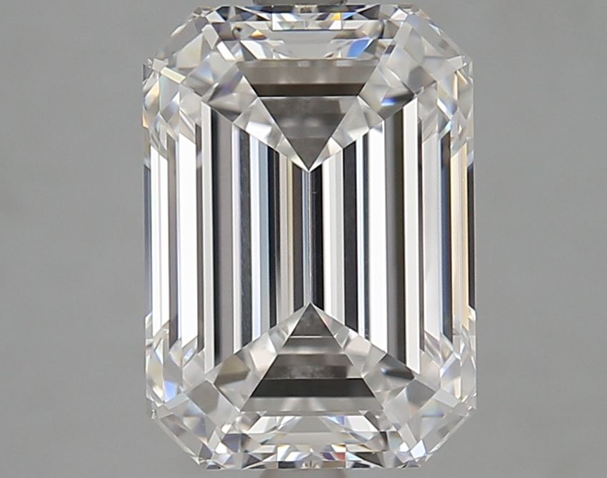 4.02 ct. emerald Lab Grown Diamond front image