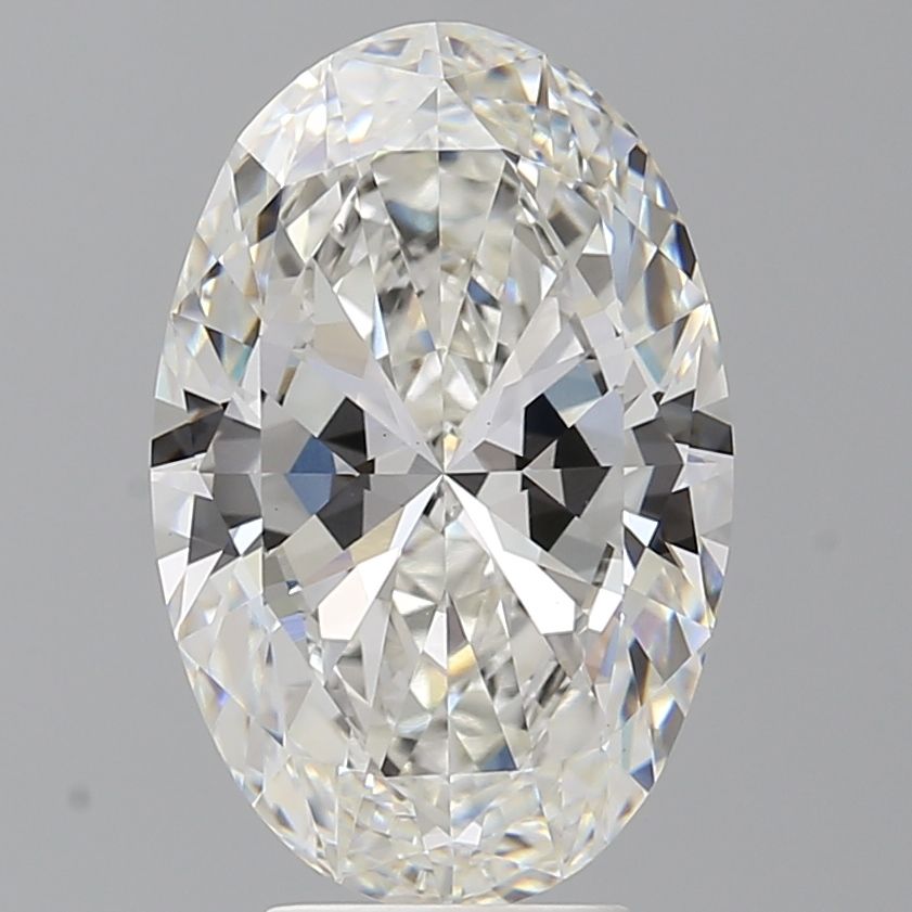5.00 ct. oval Lab Grown Diamond front image