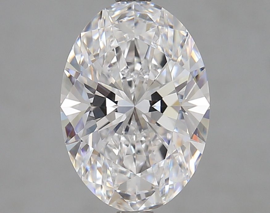2.77 ct. oval Lab Grown Diamond front image