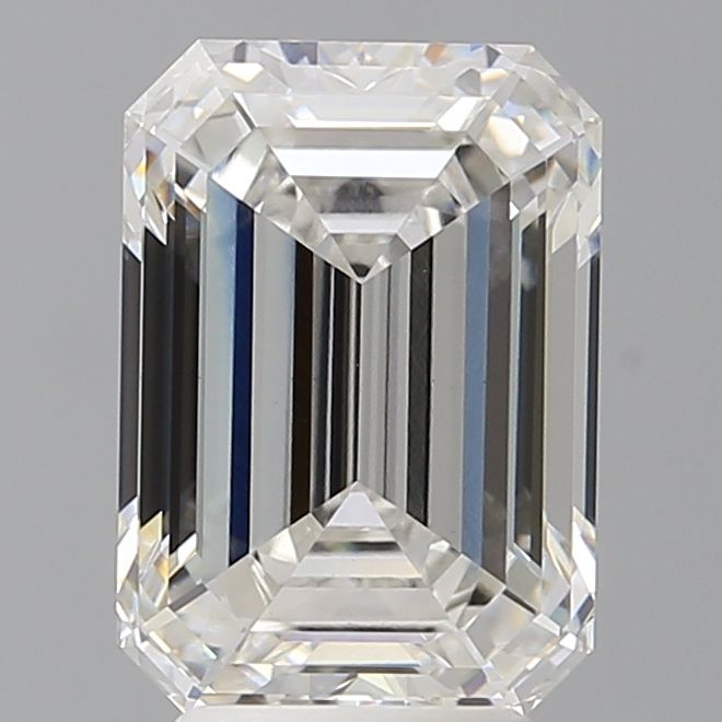 4.09 ct. emerald Lab Grown Diamond front image
