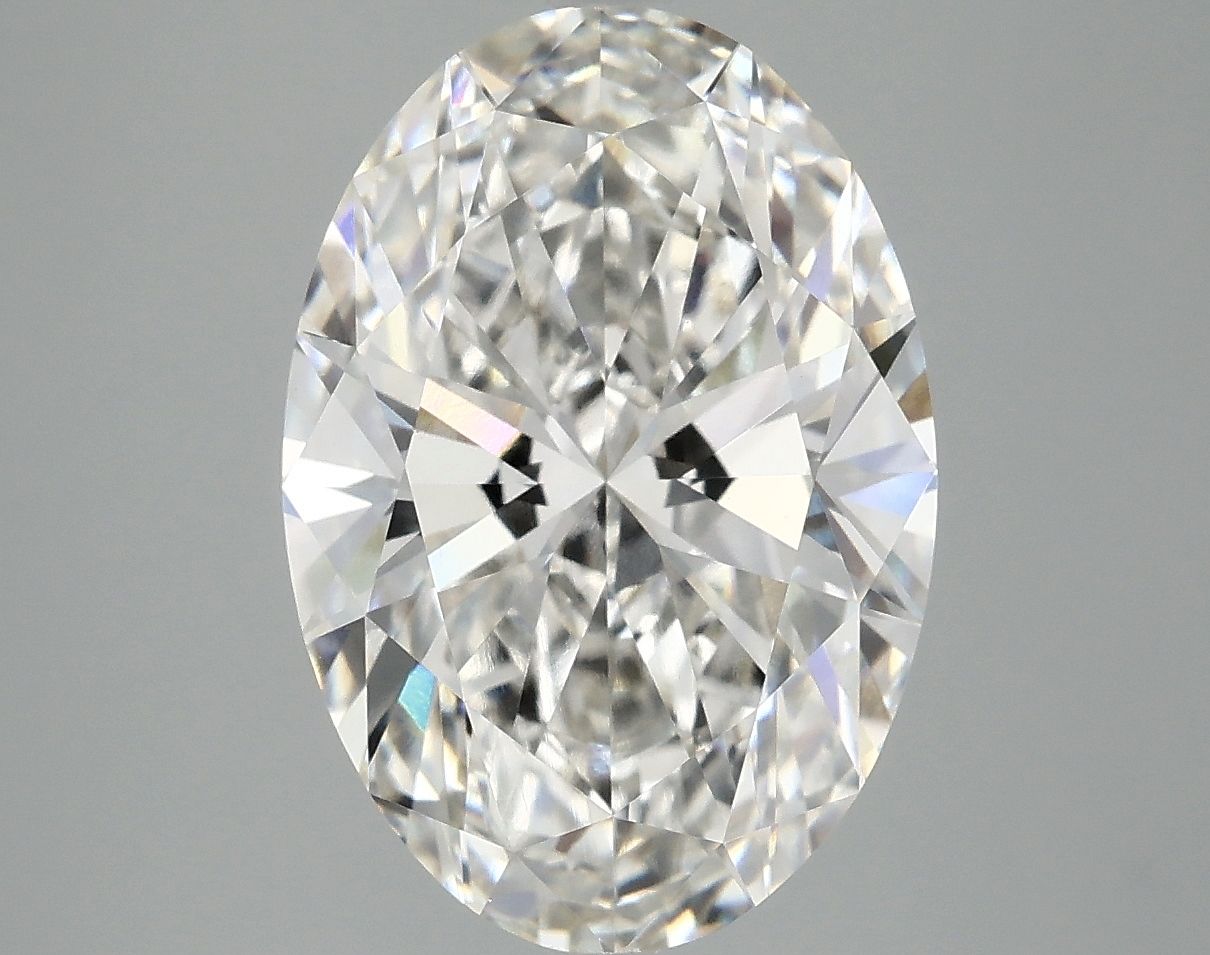 5.01 ct. oval Lab Grown Diamond front image