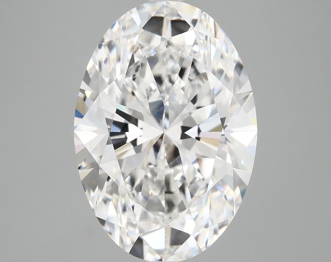 5.00 ct. oval Lab Grown Diamond front image