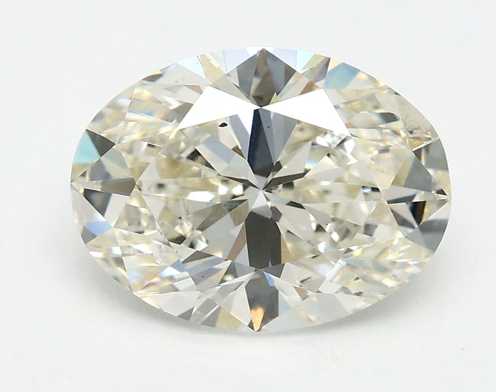 2.02 ct. oval Lab Grown Diamond front image