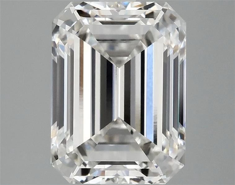 5.70 ct. emerald Lab Grown Diamond front image