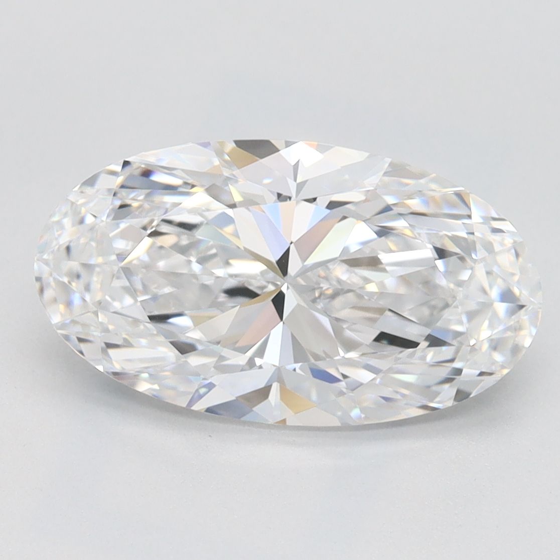 2.46 ct. oval Lab Grown Diamond front image