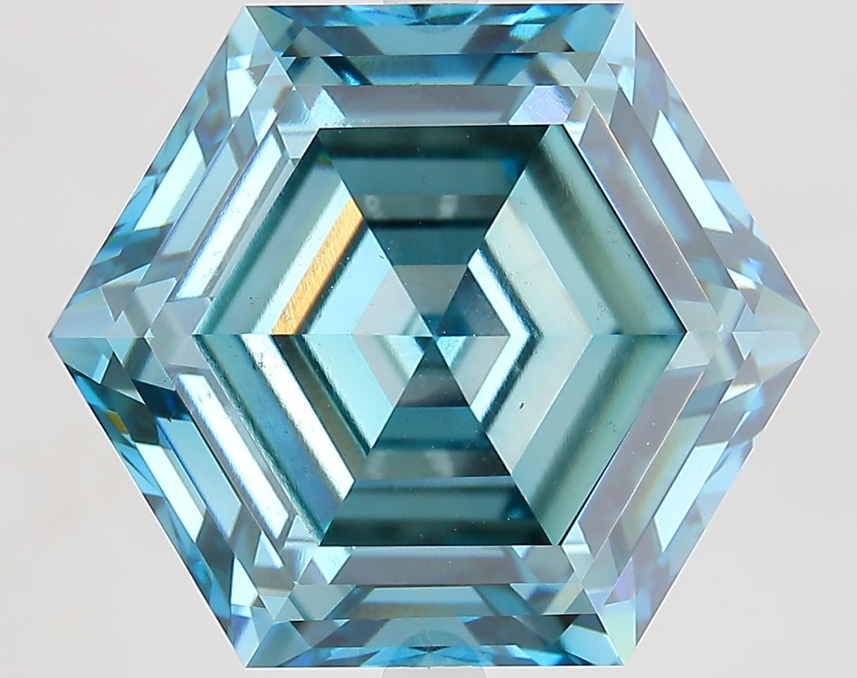 13.5 ct lab-grown Hexagonal Diamond