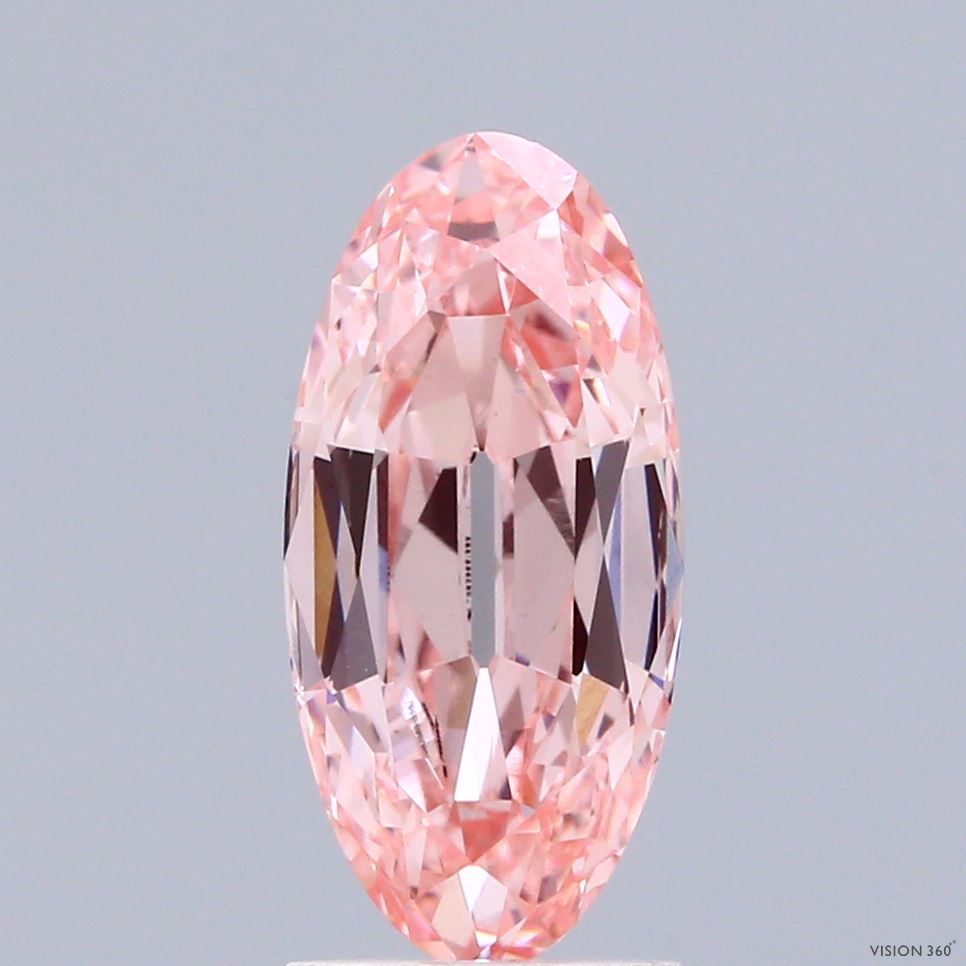 2.47 ct. oval Lab Grown Diamond front image