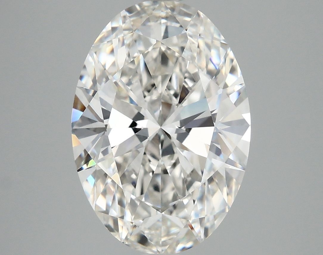 3.80 ct. oval Lab Grown Diamond front image