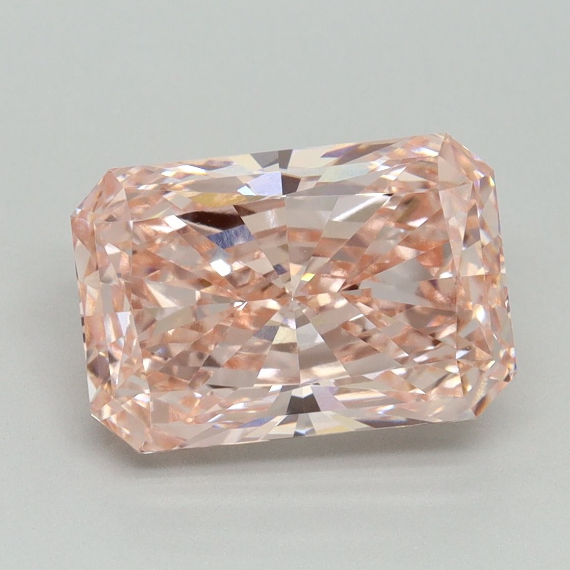4.16 ct. radiant Lab Grown Diamond front image