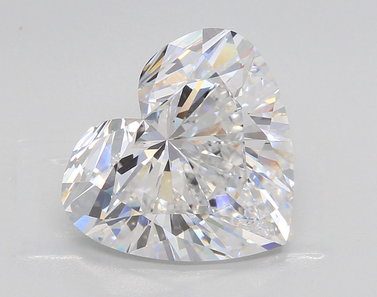 6.04 ct. heart Lab Grown Diamond front image