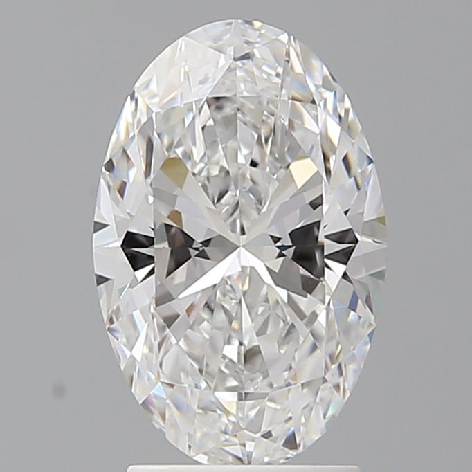 2.57 ct. oval Lab Grown Diamond front image