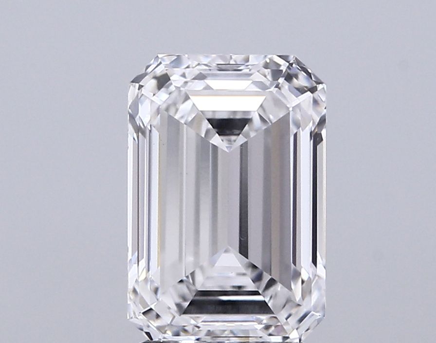 2.72 ct. emerald Lab Grown Diamond front image