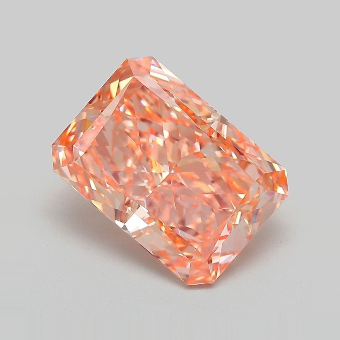 4.21 ct. radiant Lab Grown Diamond front image