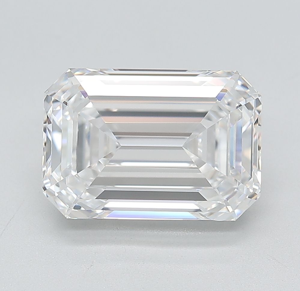 3.93 ct. emerald Lab Grown Diamond front image