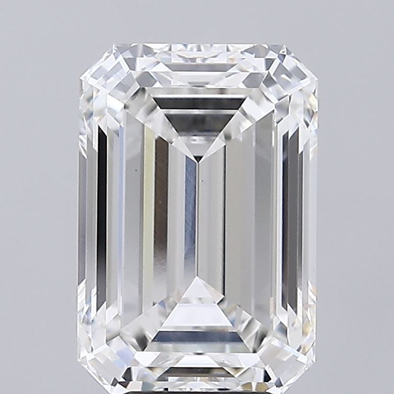 7.08 ct. emerald Lab Grown Diamond front image