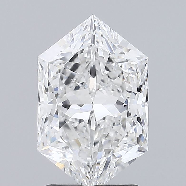 2.05 ct lab-grown Hexagonal Diamond