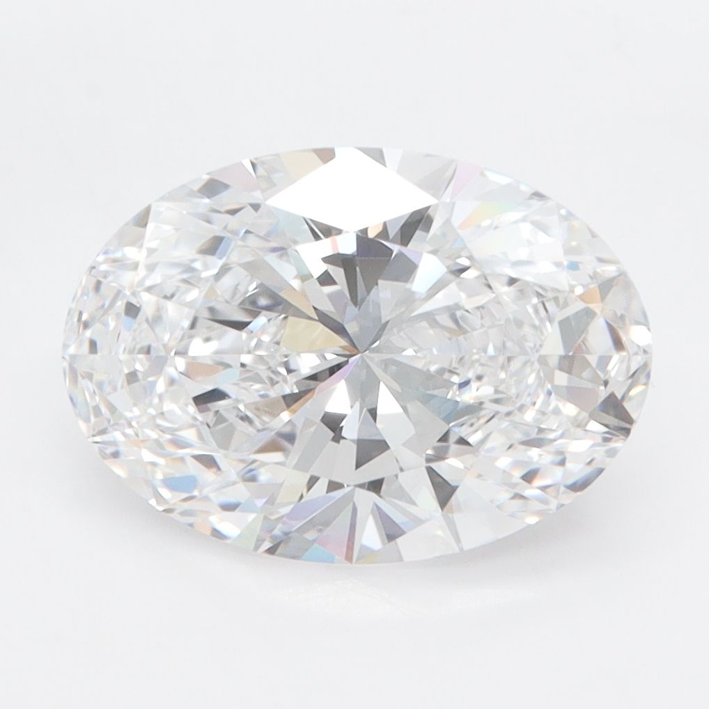 3.10 ct. oval Lab Grown Diamond front image