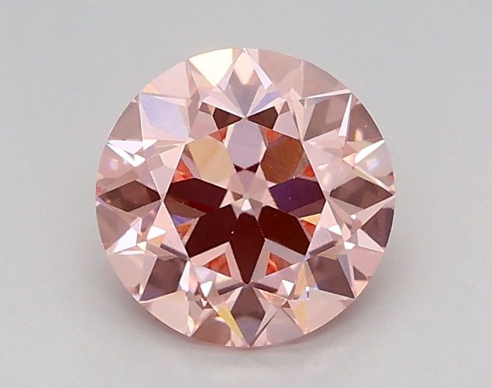 0.76 CT Fancy Vivid Pink OLD EUROPEAN CUT