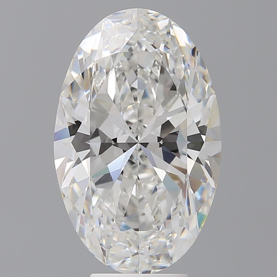 6.58 ct. oval Lab Grown Diamond front image