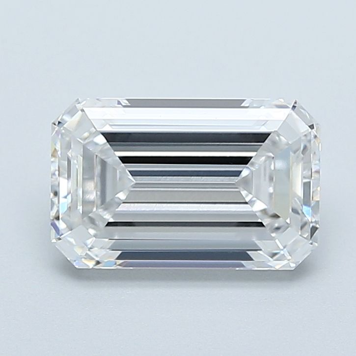 2.84 ct. emerald Lab Grown Diamond front image