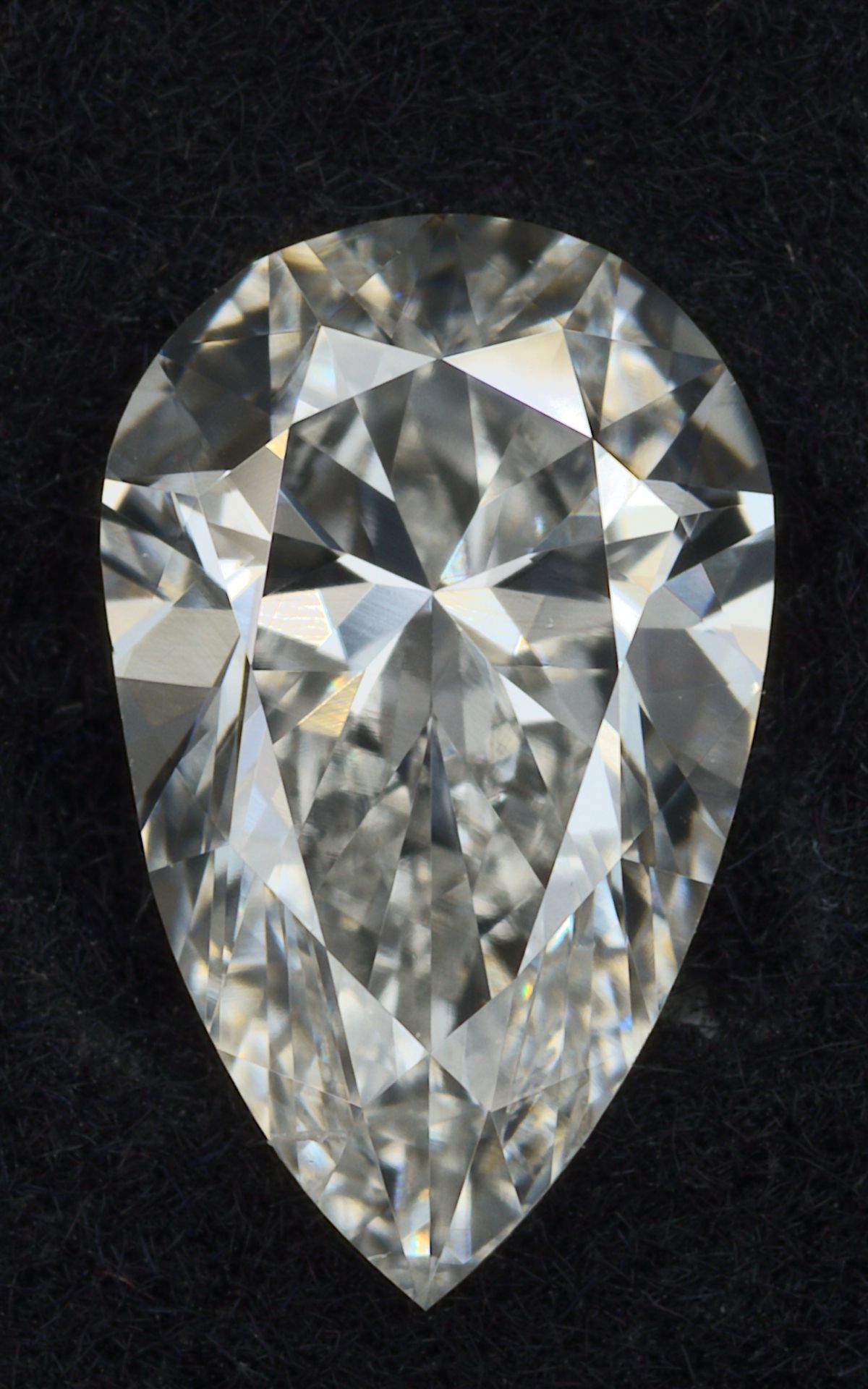 0.70 ct. pear Lab Grown Diamond front image