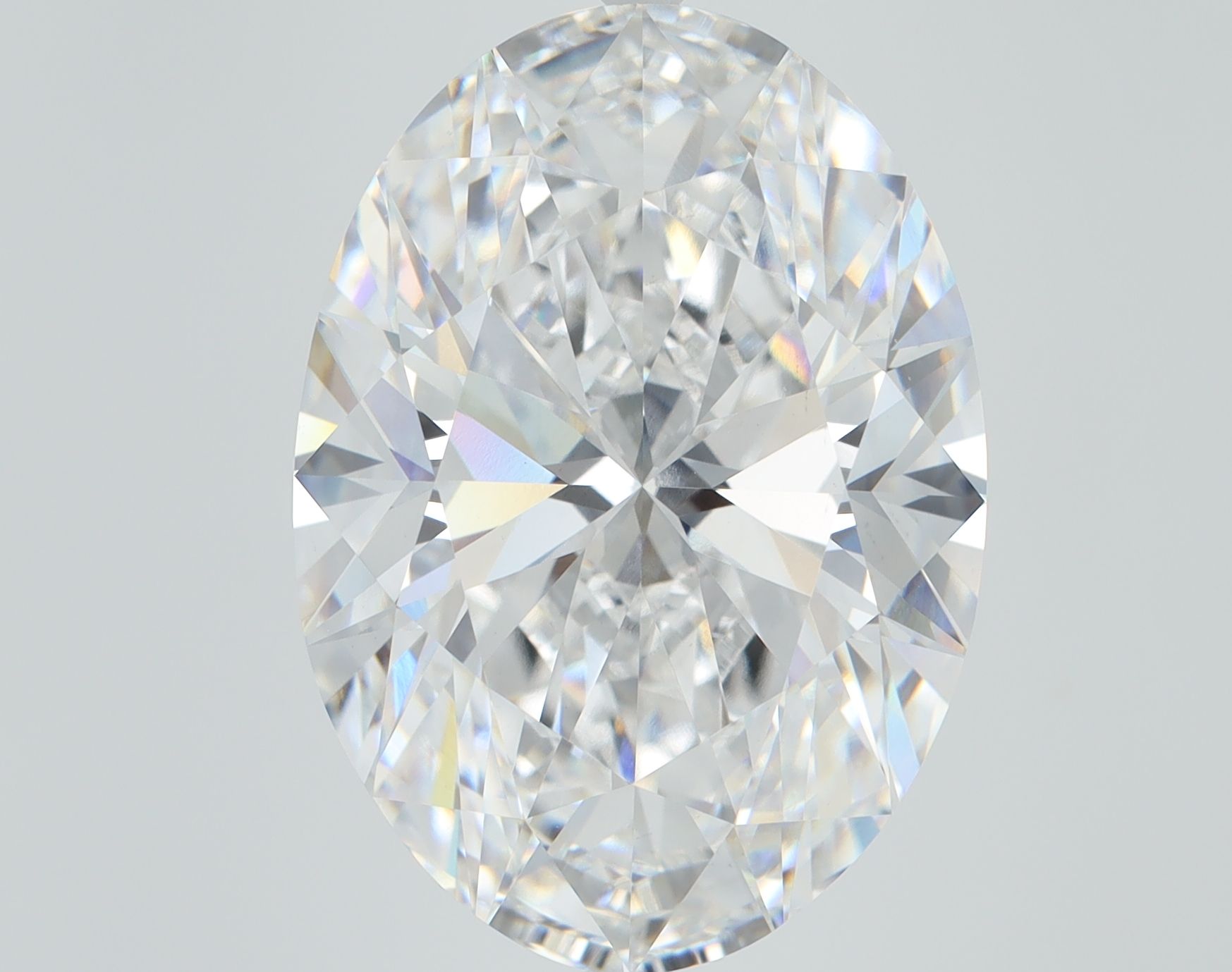 14.31 ct. oval Lab Grown Diamond front image