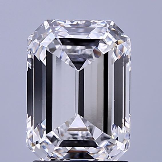 2.14 ct. emerald Lab Grown Diamond front image