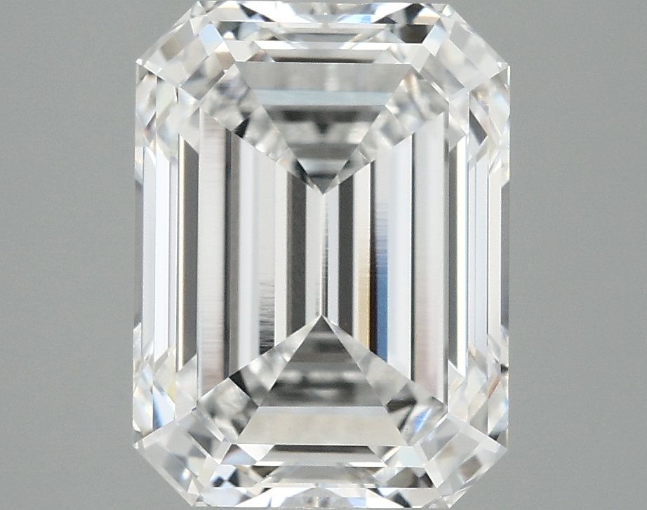 4.10 ct. emerald Lab Grown Diamond front image