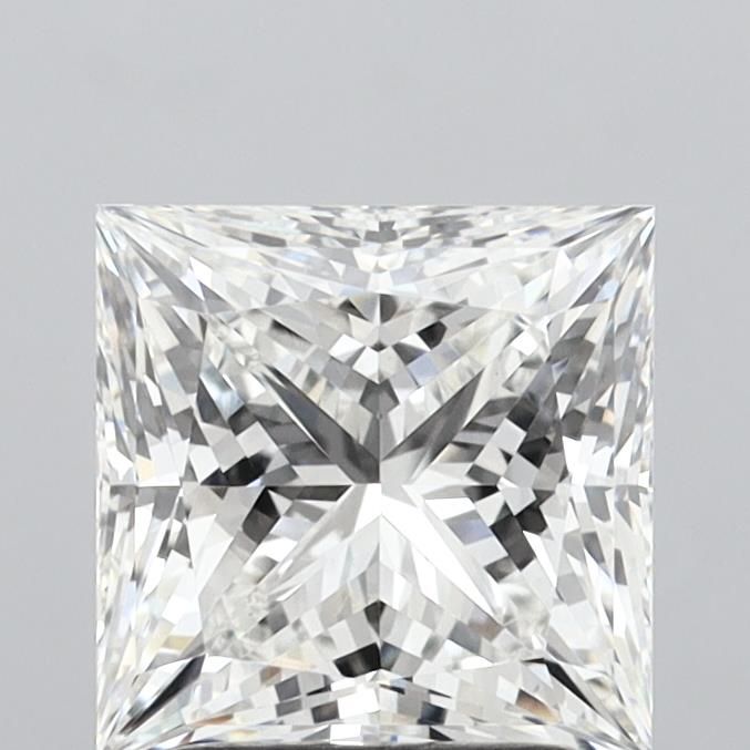 3.09 ct. princess Lab Grown Diamond front image