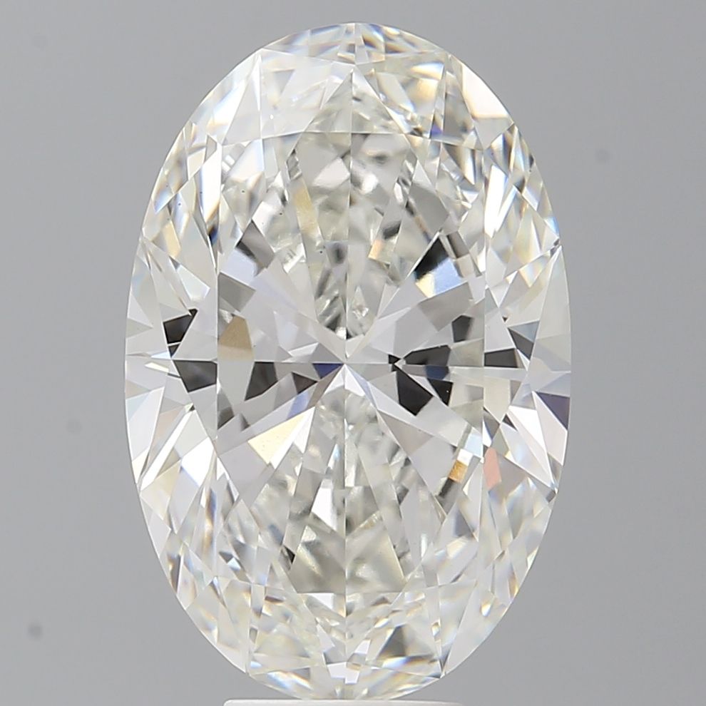 8.09 ct. oval Lab Grown Diamond front image