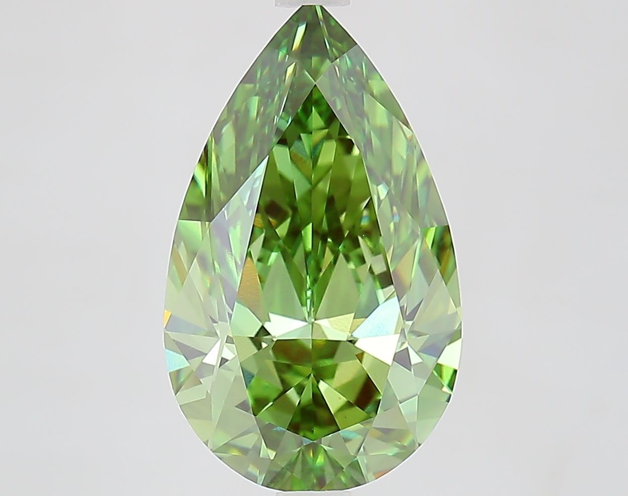 4.09 ct. pear Lab Grown Diamond front image