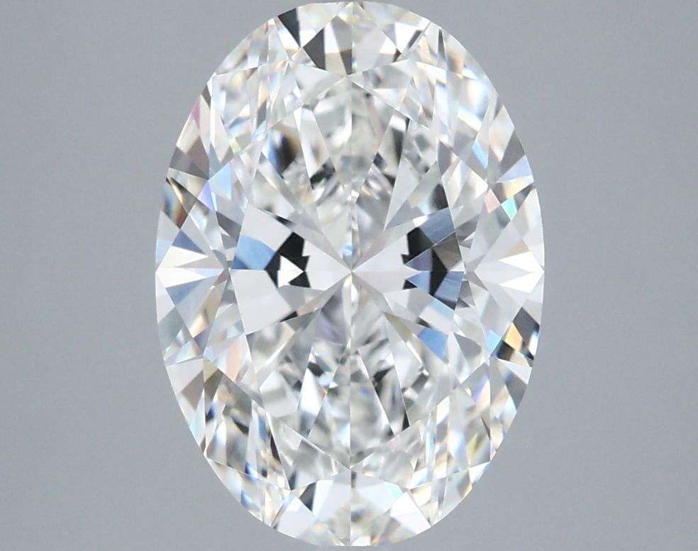 3.07 ct. oval Lab Grown Diamond front image