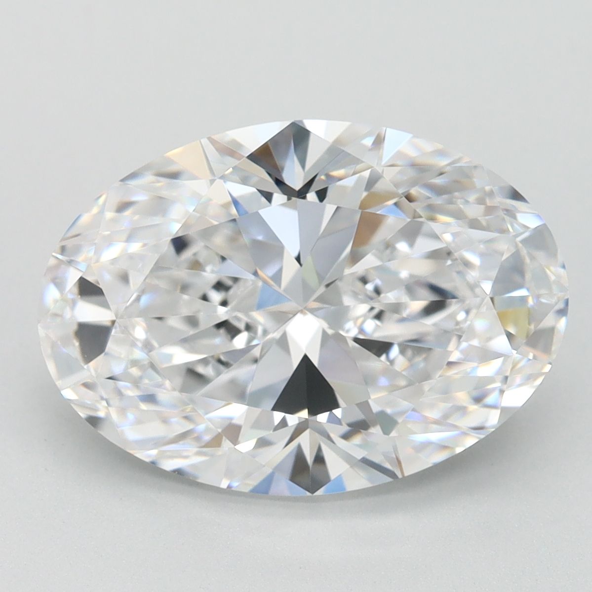 4.10 ct. oval Lab Grown Diamond front image