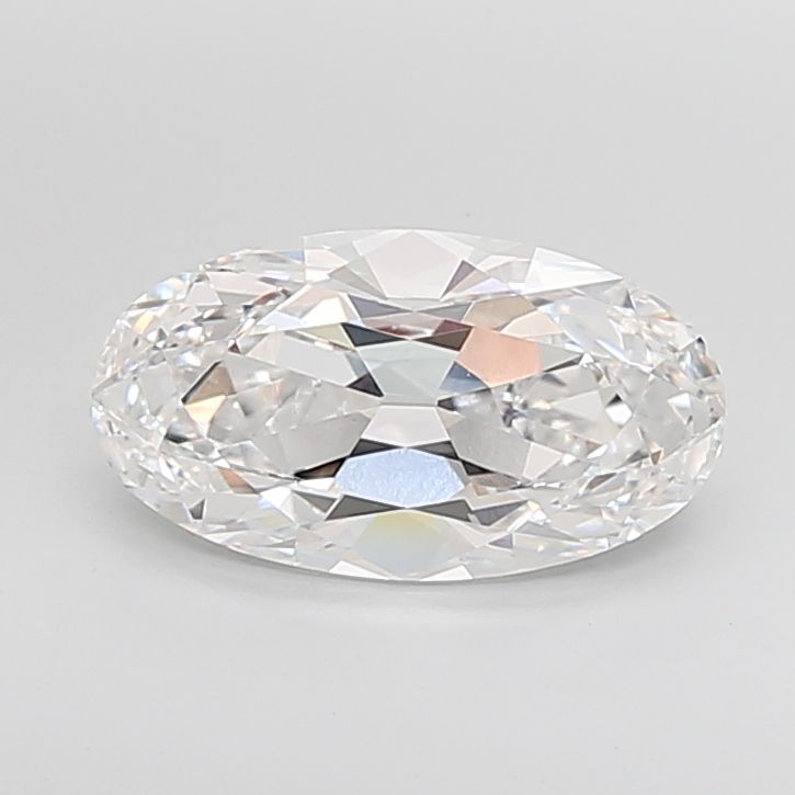 5.09 ct. oval Lab Grown Diamond front image