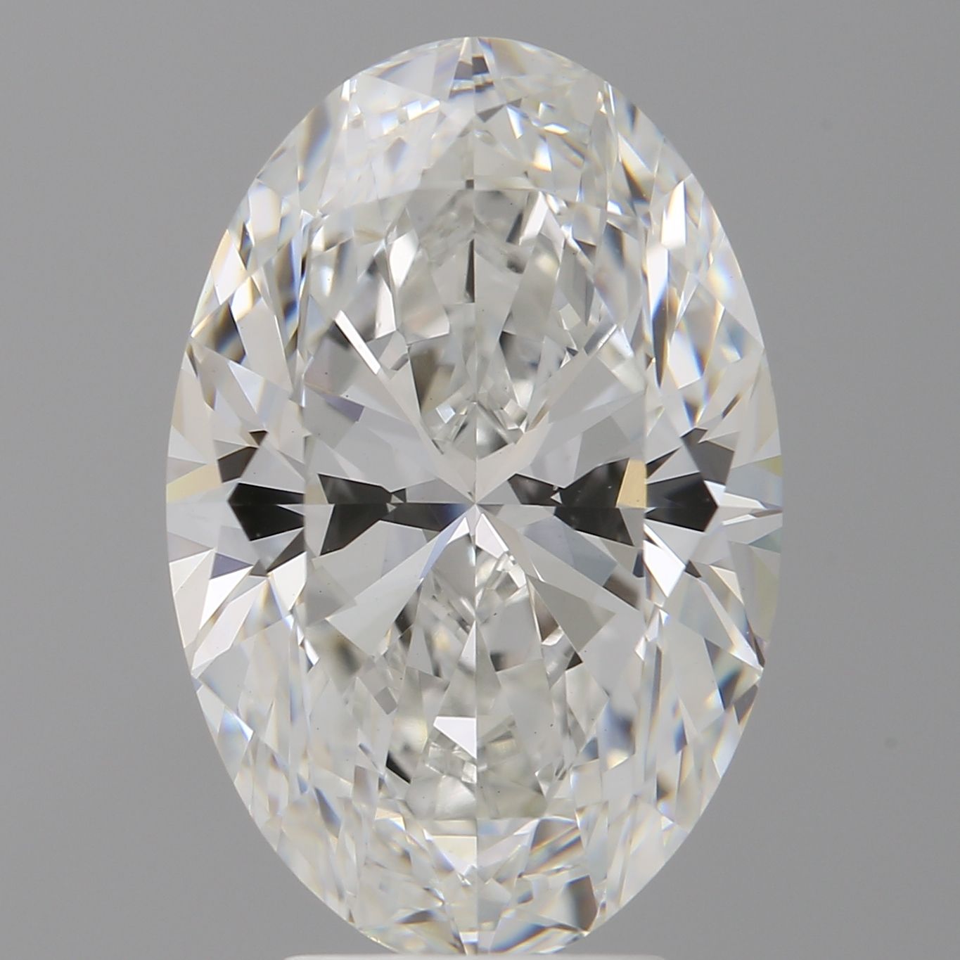 5.10 ct. oval Lab Grown Diamond front image