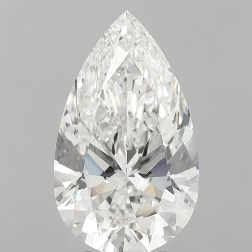 7.08 ct. pear Lab Grown Diamond front image